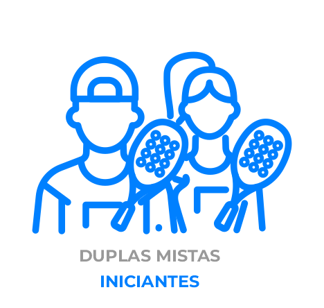 Duplas - Mista - Iniciantes (categoria C e D)